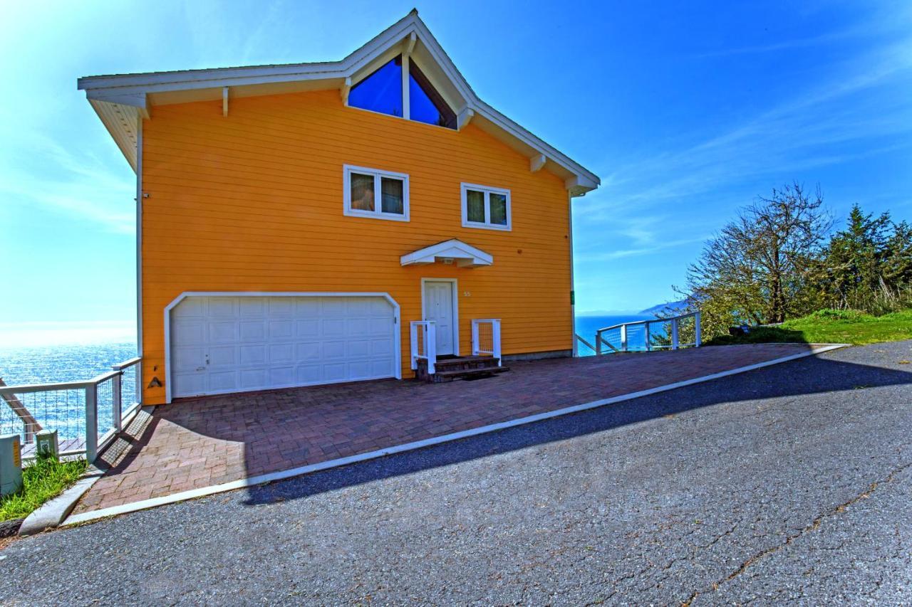 Amazing Oceanview 2 Bedroom Oceanfront! By Oceanviewhottubs Shelter Cove, Ca Tesla Ev Station المظهر الخارجي الصورة